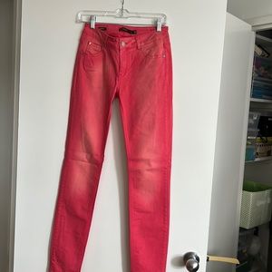 Red SUPERTRASH Skinny Jeans - Size 27